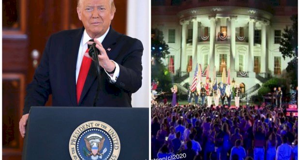 TRUMP INSIST ON A MAJOR 4th OF JULY CELEBRATION DESPITE RISE IN INFECTION CASES