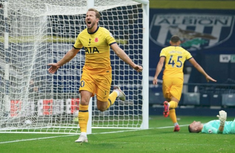 TOTTENHAM TOP THE PREMIER LEAGUE TABLE WITH A HARD EARN VICTORY