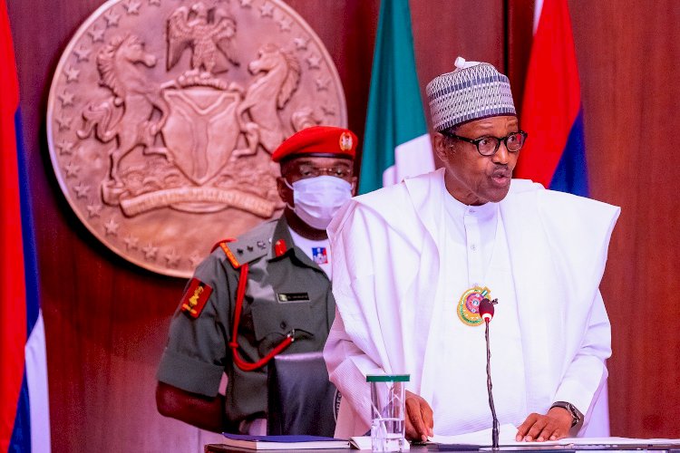 NIGERIAN REACTS AS PRESIDENT BUHARI FLAGS OFF YOUNG FARMERS SCHEME INSIDE STATE HOUSE