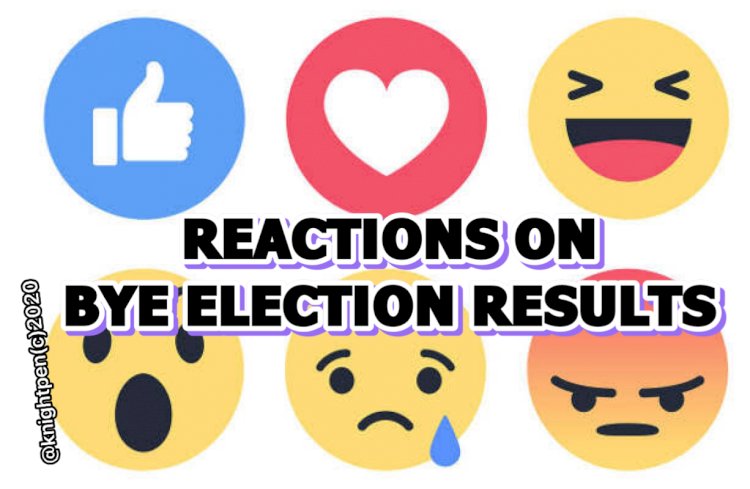 REACTIONS ON BYE ELECTION RESULTS IN LAGOS  