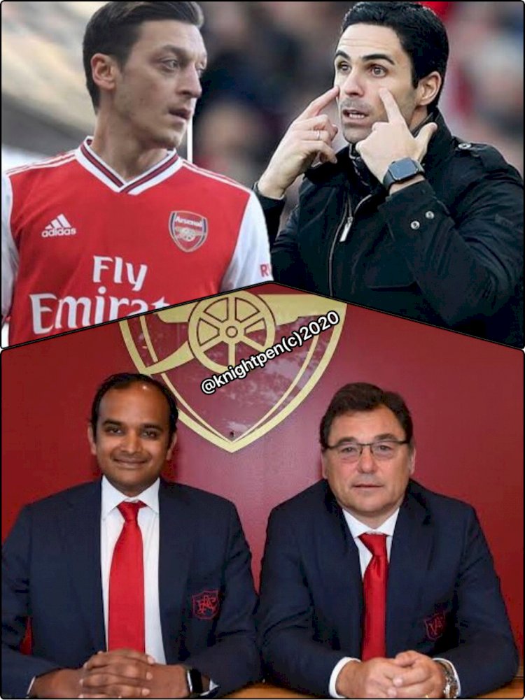 ARSENALS LOSS TO TOTTENHAM GENERATED REACTIONS ON OZIL’S TREATMENT