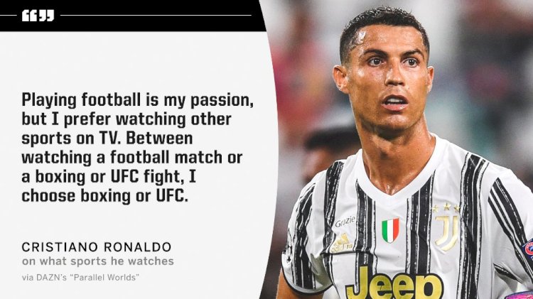 READ ABOUT CRISTIANO RONALDO’S LOVE FOR OTHER SPORT