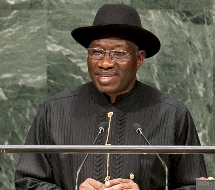 FMR PRESIDENT JONATHAN CONDEMNS THE INTERFERENCE OF THE JUDICIARY IN THE SELECTIONS OF POLITICAL LEADERS.
