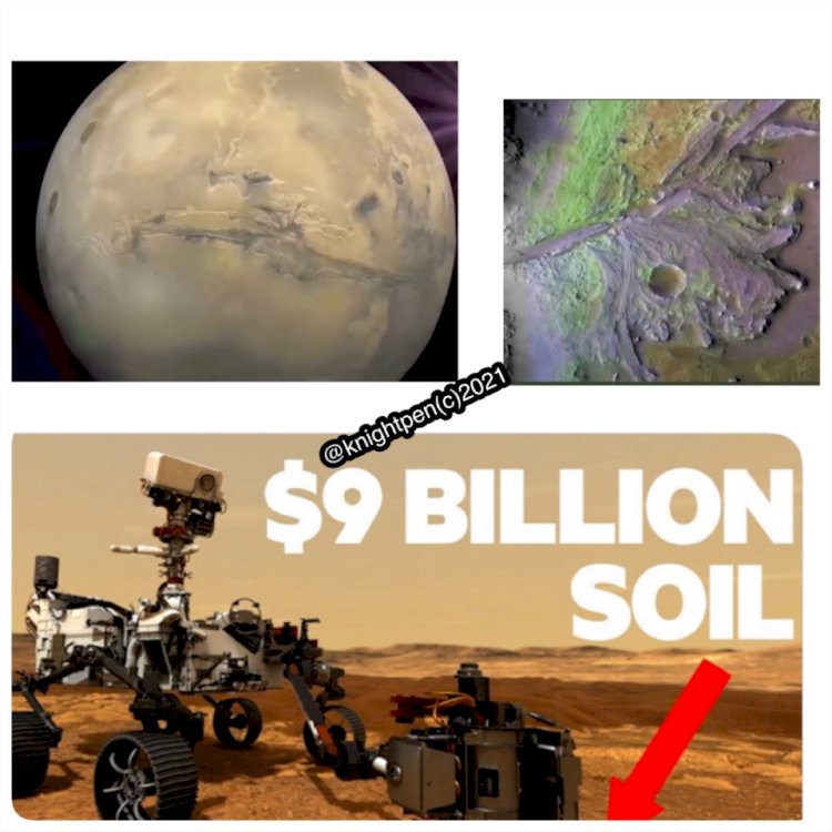 NASA PLAN TO TAKE POSSESSION OF THE MOST EXPENSIVE DIRTS IN HUMAN HISTORY