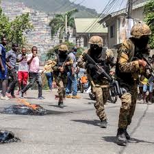 HAITI CALL FOR FOREIGN MILITARY TO PROVIDE SECURITY 