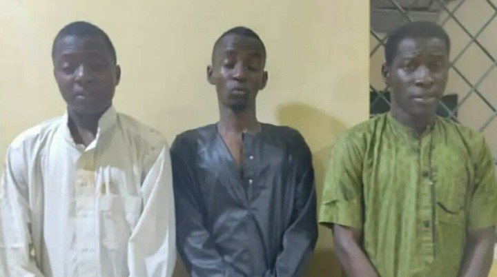 NIGERIAN POLICE APPREHEND SUSPECTED KIDNAPPERS IN KANO