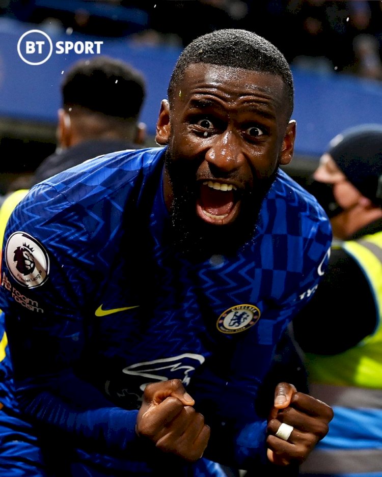 RUDIGER WON TWO PENALTIES FOR CHELSEA’S THREE POINT AGAINST LEEDS