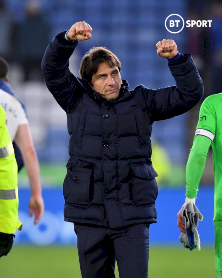 ANTONIO CONTE IS COOKING UP A WINING MENTALITY AT SPURS